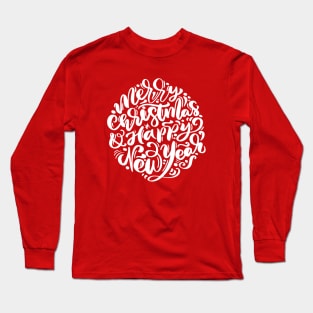 Merry Christmas And Happy New Year Long Sleeve T-Shirt